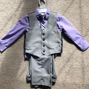 Little Boys 4 Piece Suit - Size 4
